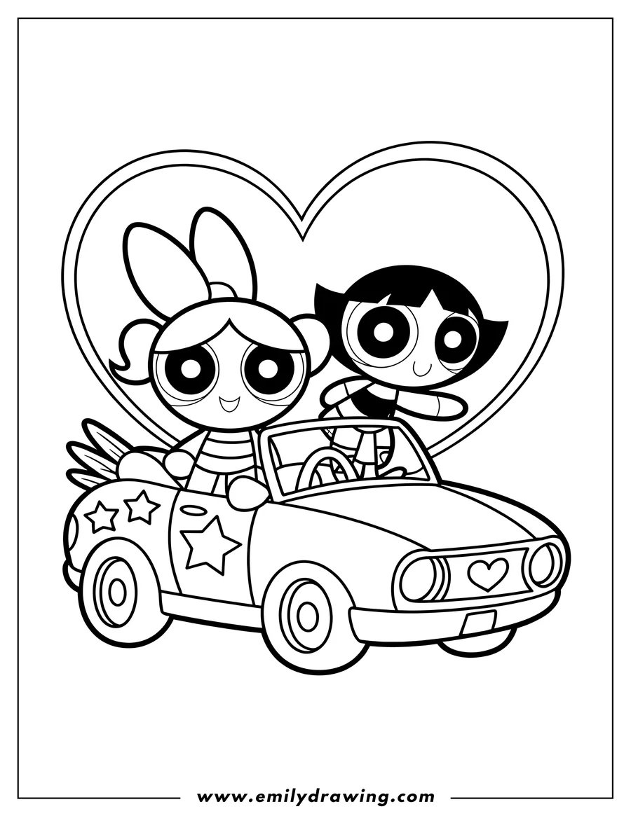 Coloring page for kids: character