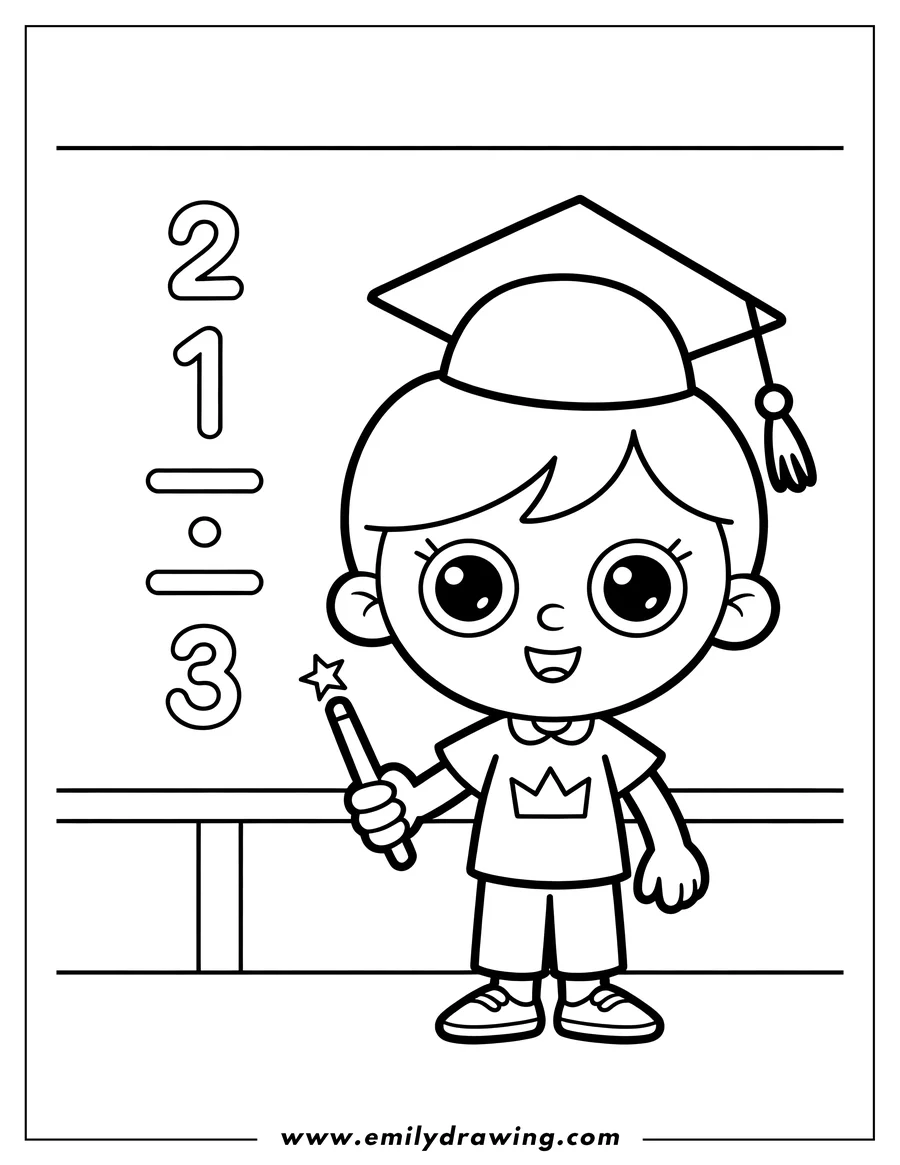 Free printable coloring sheet of boy