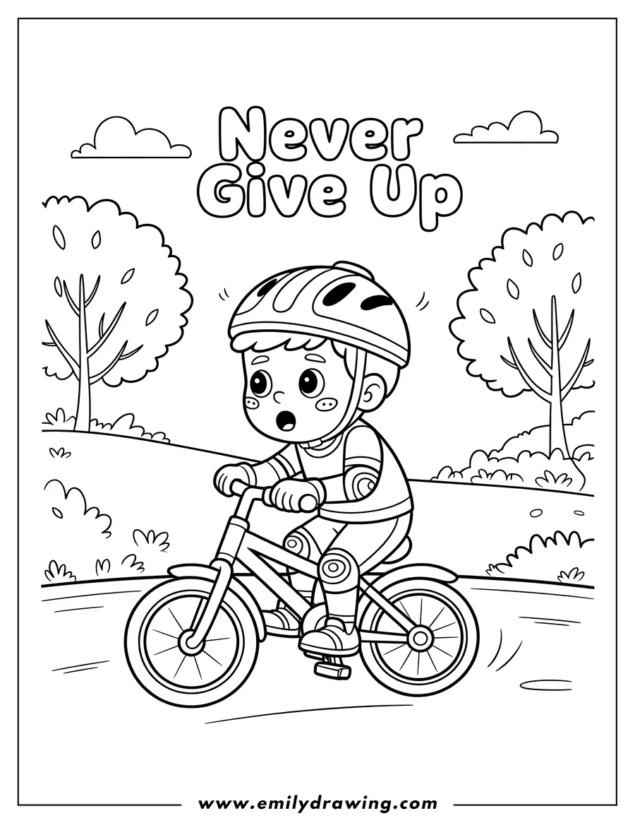 Free printable coloring sheet of boy