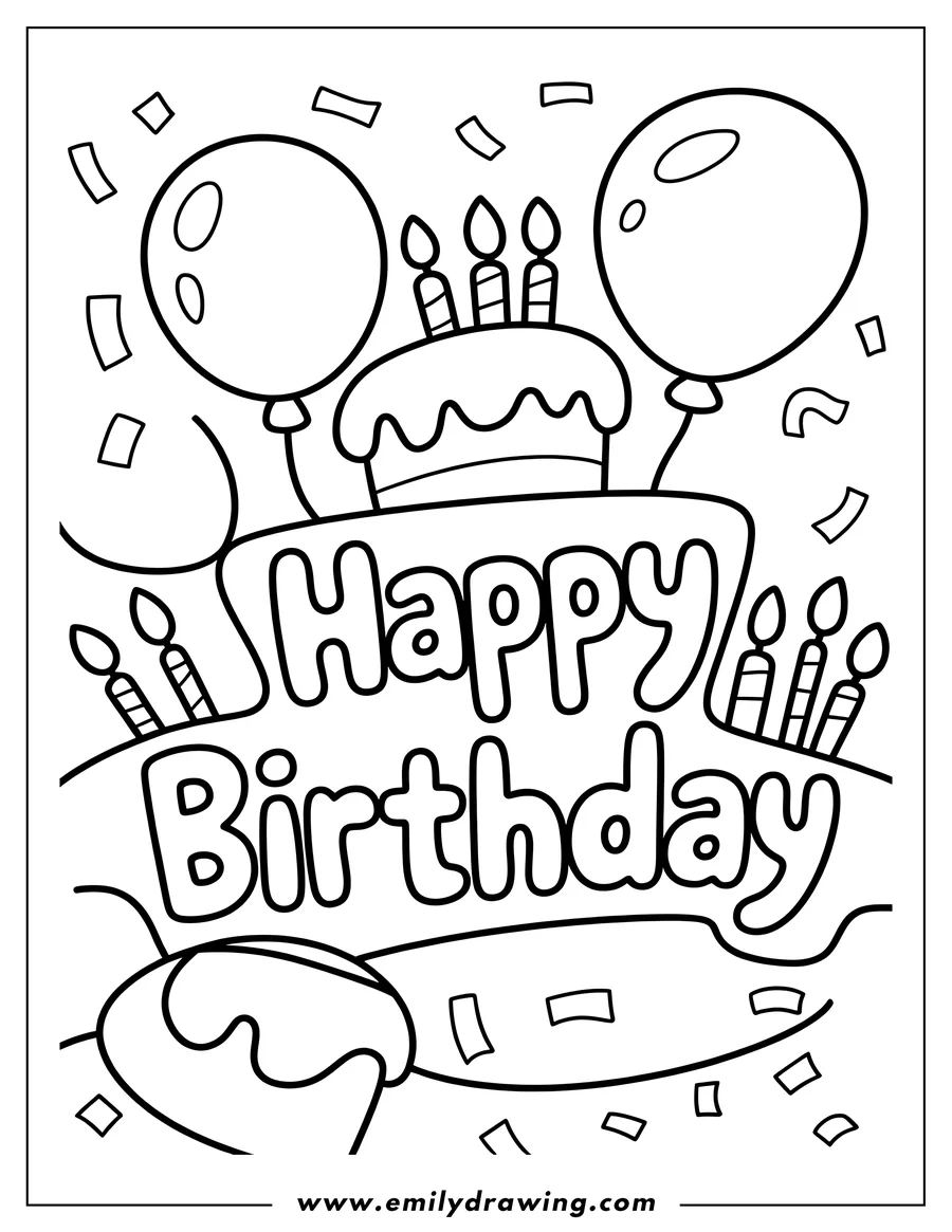 Linear illustration of text