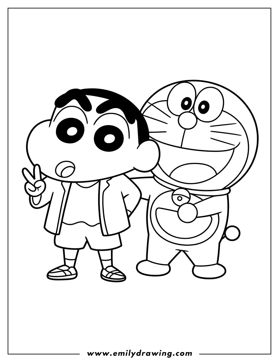 Free to print drawing of character