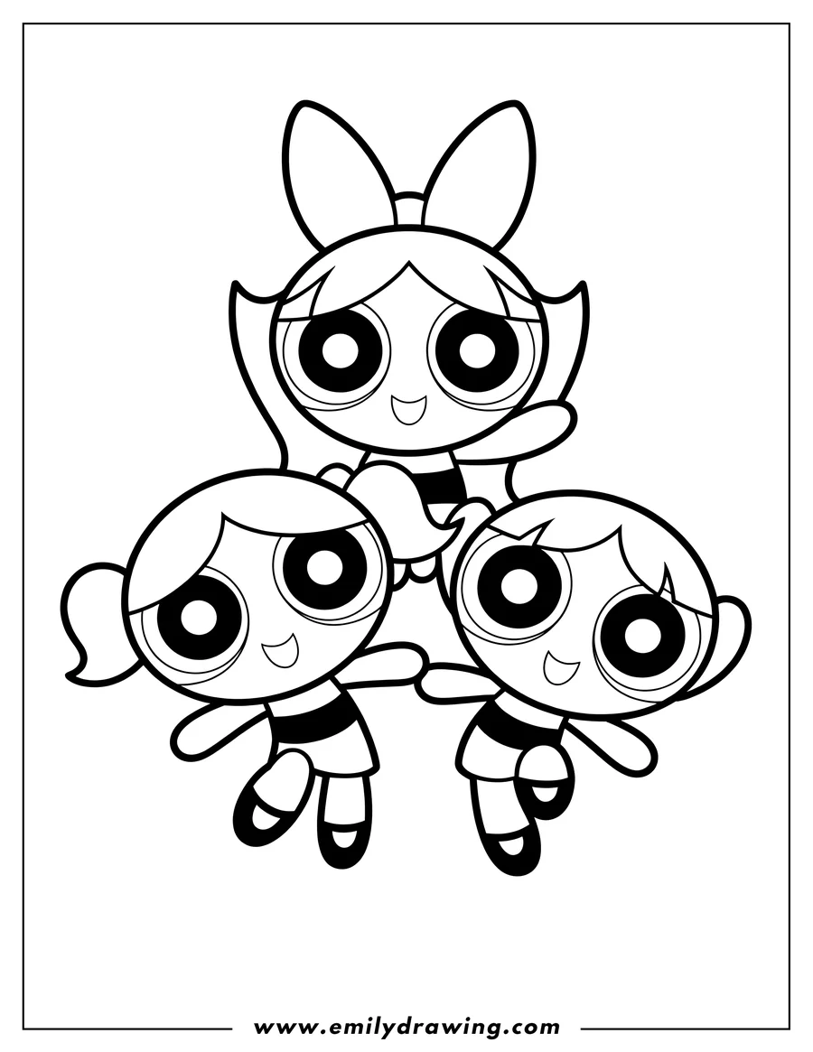 Free to print drawing of character