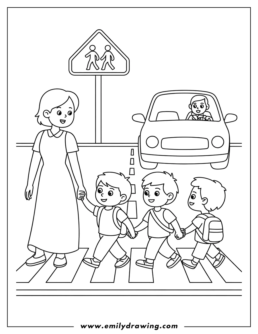 Free to print drawing of woman