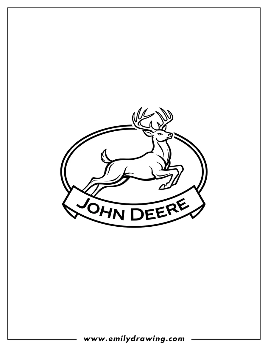 John Deere Coloring Pages Emily Drawing John Deere Coloring Pages Emily Drawing