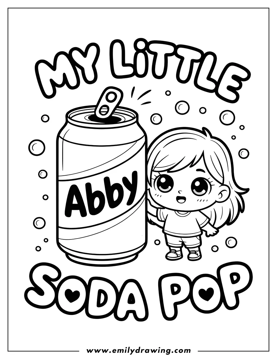 High quality printable girl for coloring