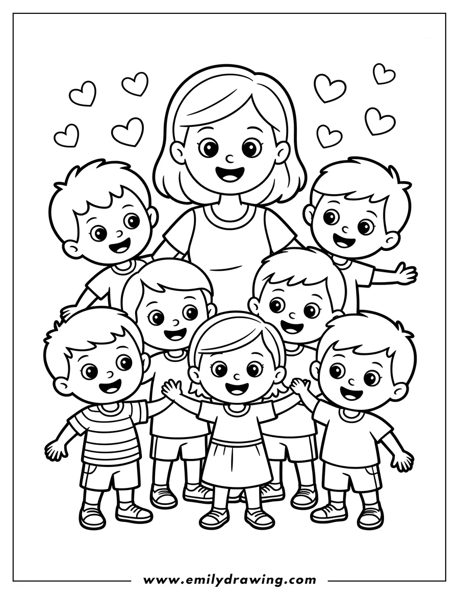 High quality printable woman for coloring