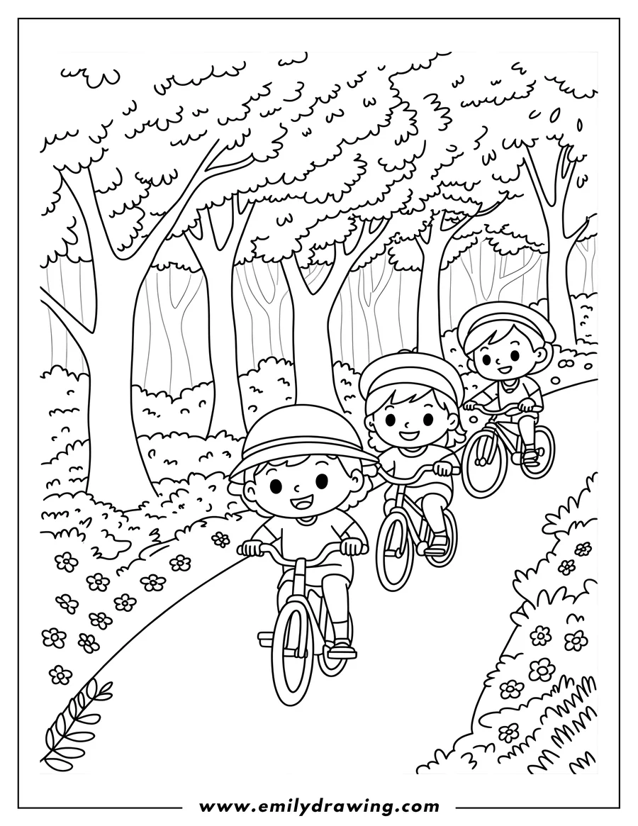 Free printable coloring sheet of child