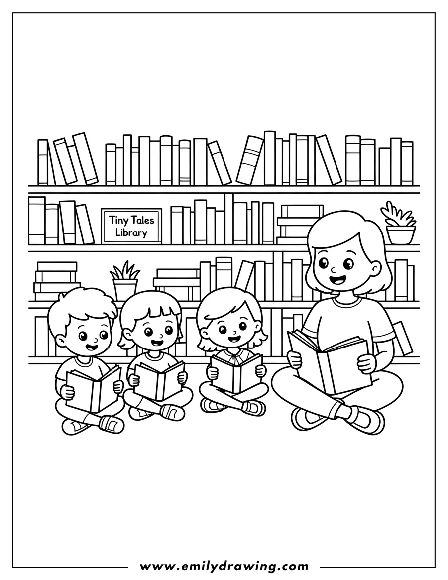 Vector style outline of adult