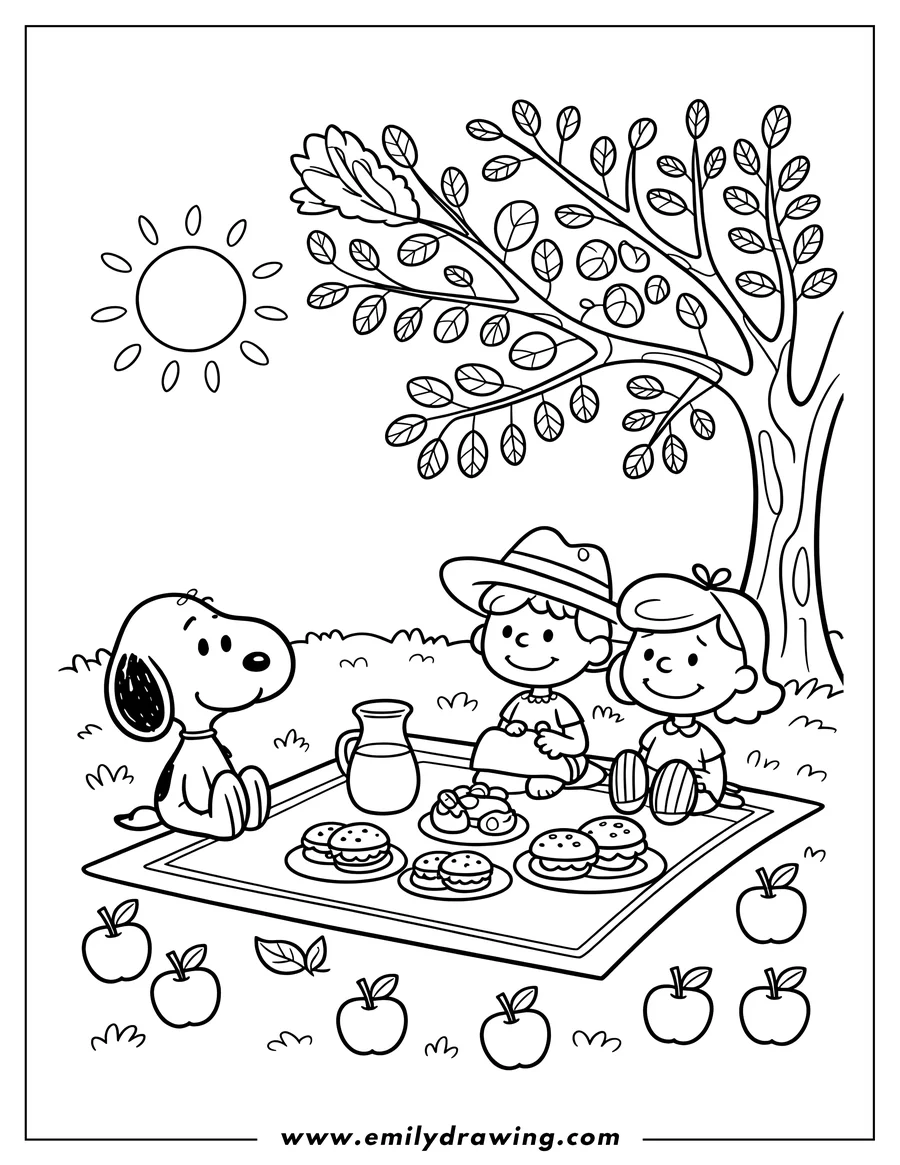Downloadable coloring page of dog