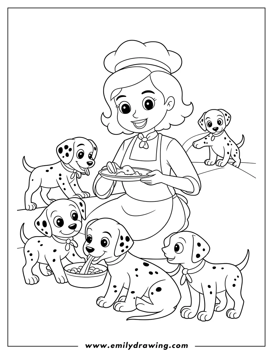 Free to print drawing of woman