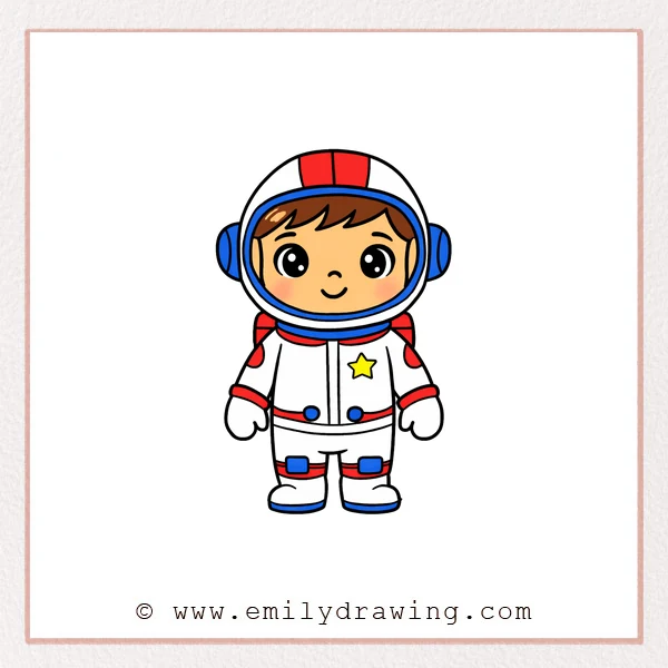 Preview of Astronaut drawing