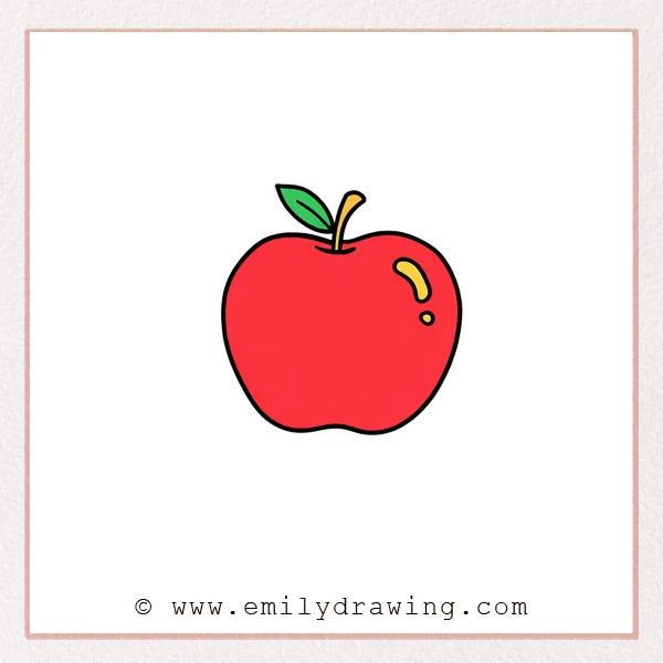 Preview of Apple drawing