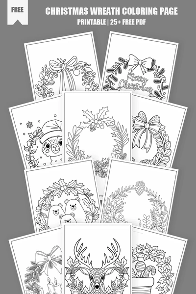 Coloring Pages PDF Pack Cover