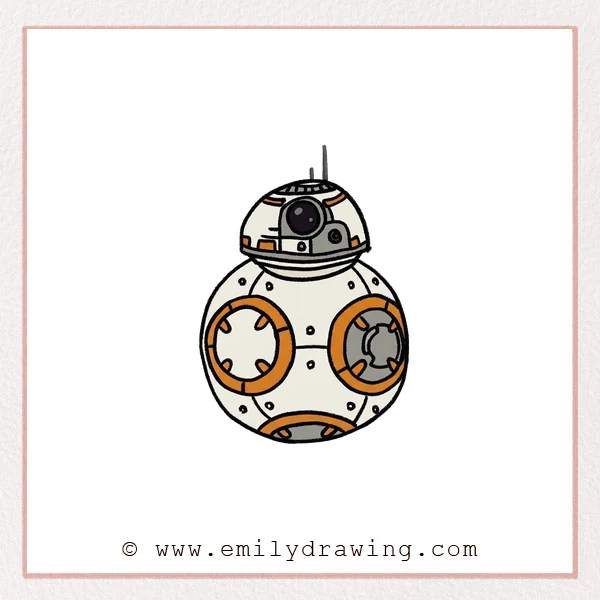 Preview of Bb8 drawing