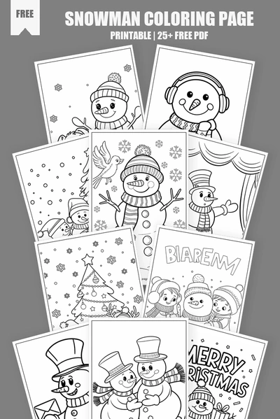 Coloring Pages PDF Pack Cover