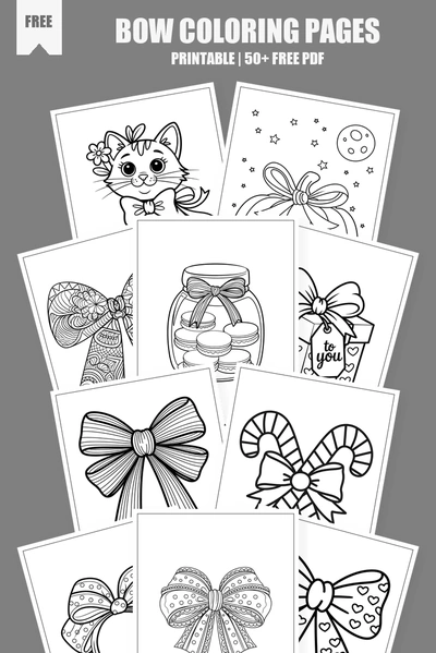 Coloring Pages PDF Pack Cover