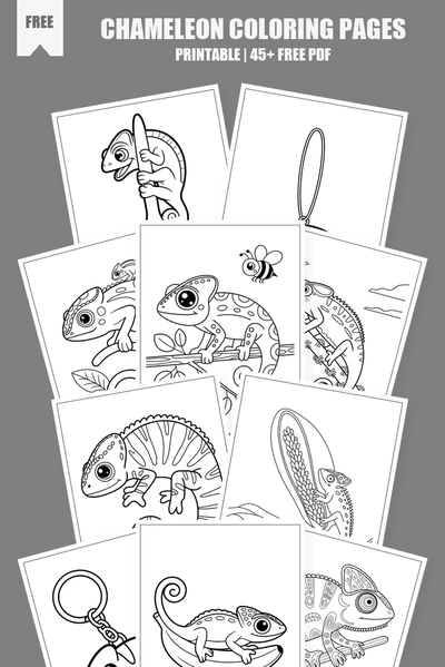 Coloring Pages PDF Pack Cover