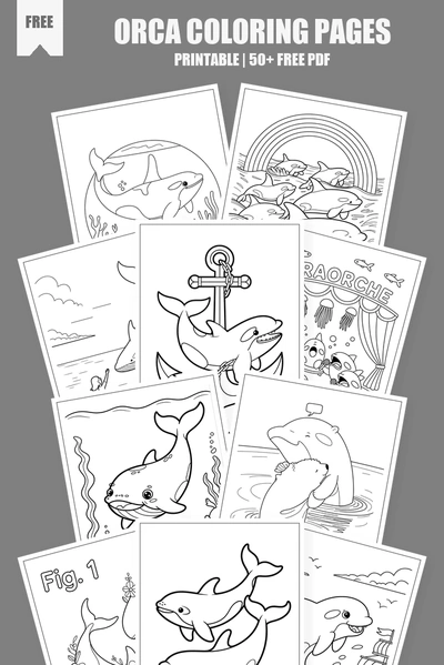 Coloring Pages PDF Pack Cover
