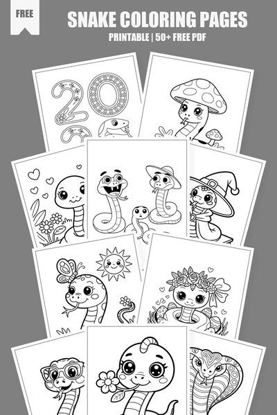 Coloring Pages PDF Pack Cover