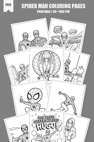 Coloring Pages PDF Pack Cover
