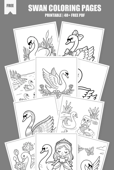 Coloring Pages PDF Pack Cover