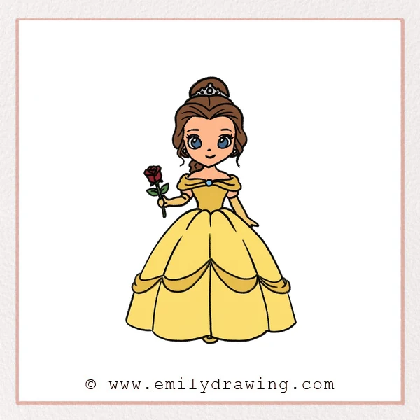 Preview of Belle drawing