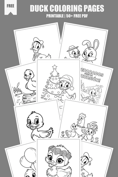 Coloring Pages PDF Pack Cover