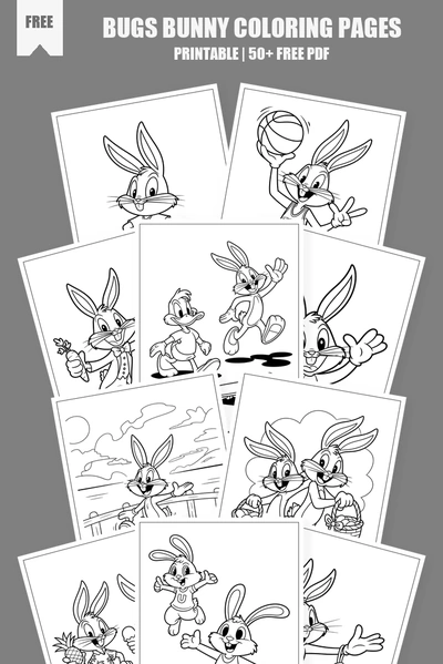 Coloring Pages PDF Pack Cover