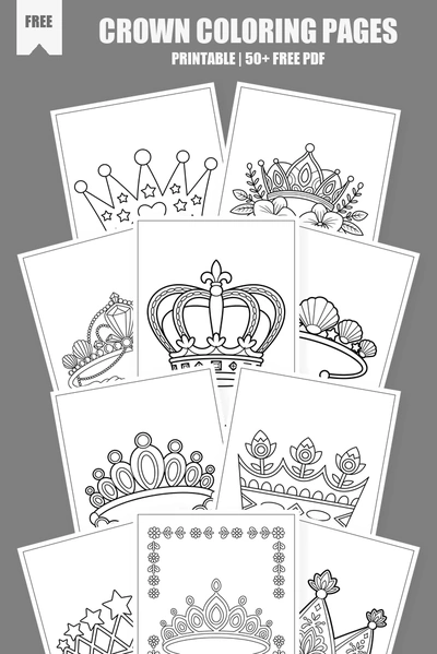 Coloring Pages PDF Pack Cover