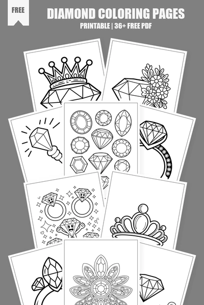 Coloring Pages PDF Pack Cover