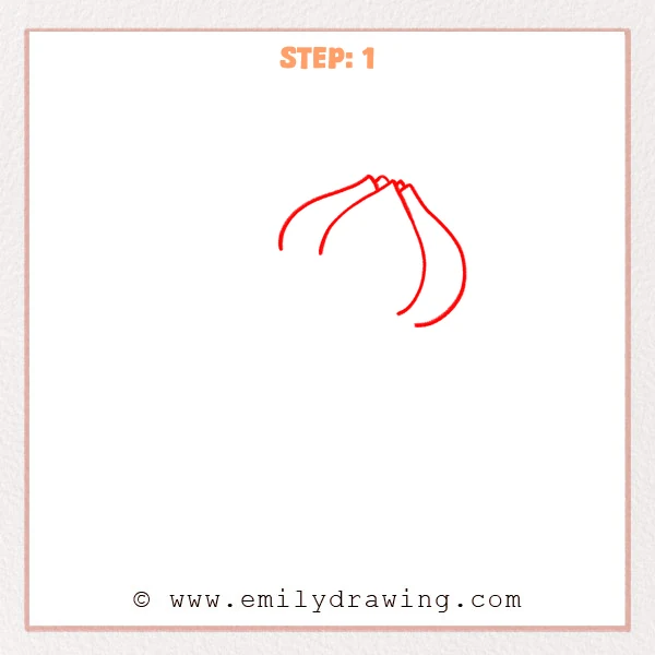 how to draw a bulbasaur - Step 1