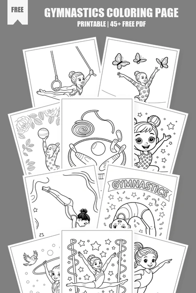 Coloring Pages PDF Pack Cover