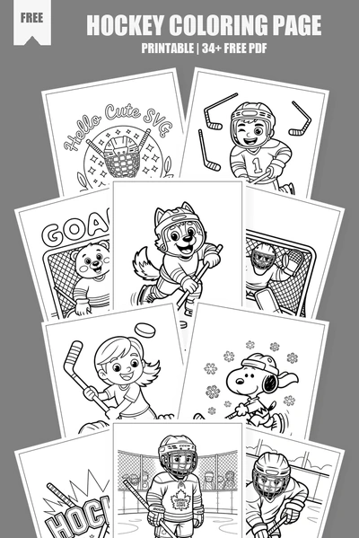 Coloring Pages PDF Pack Cover