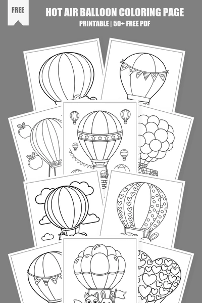 Coloring Pages PDF Pack Cover