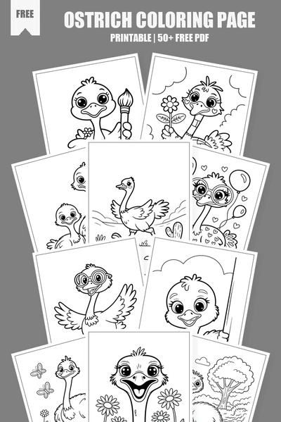 Coloring Pages PDF Pack Cover