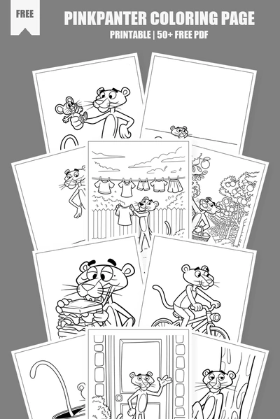 Coloring Pages PDF Pack Cover