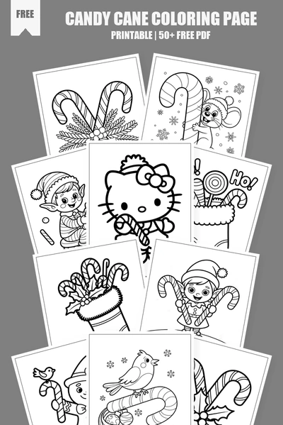 Coloring Pages PDF Pack Cover