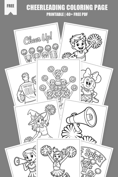 Coloring Pages PDF Pack Cover