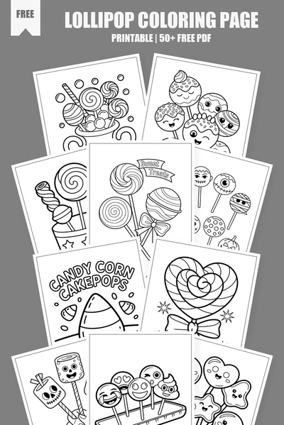 Coloring Pages PDF Pack Cover