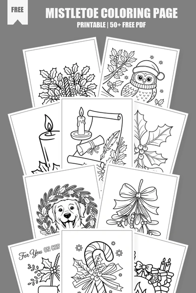 Coloring Pages PDF Pack Cover
