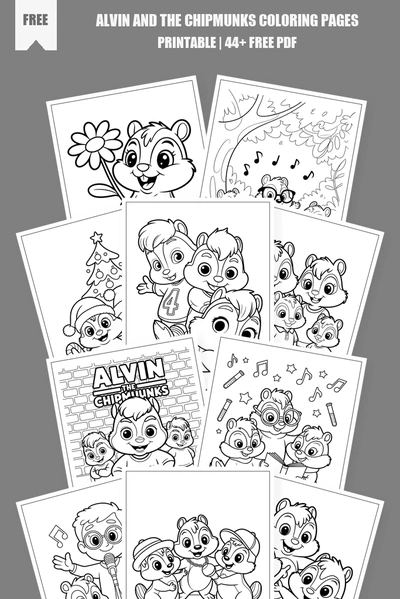 Coloring Pages PDF Pack Cover
