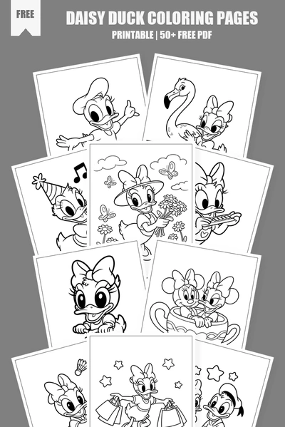 Coloring Pages PDF Pack Cover
