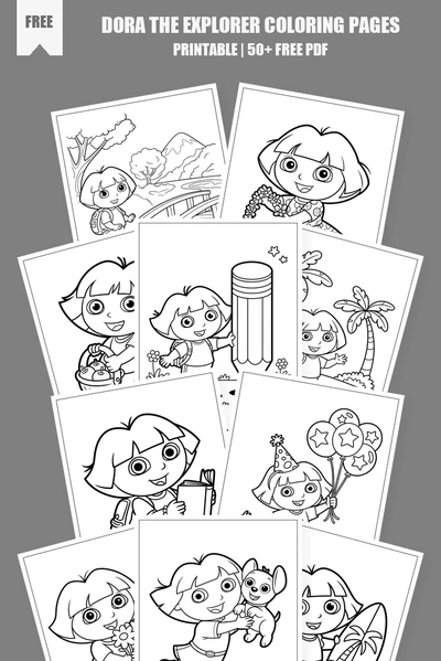 Coloring Pages PDF Pack Cover