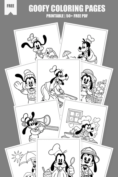Coloring Pages PDF Pack Cover