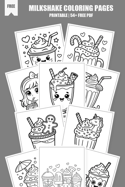 Coloring Pages PDF Pack Cover