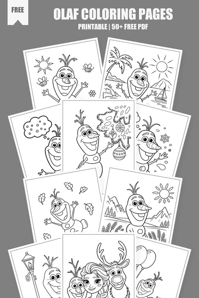 Coloring Pages PDF Pack Cover