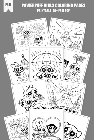 Coloring Pages PDF Pack Cover