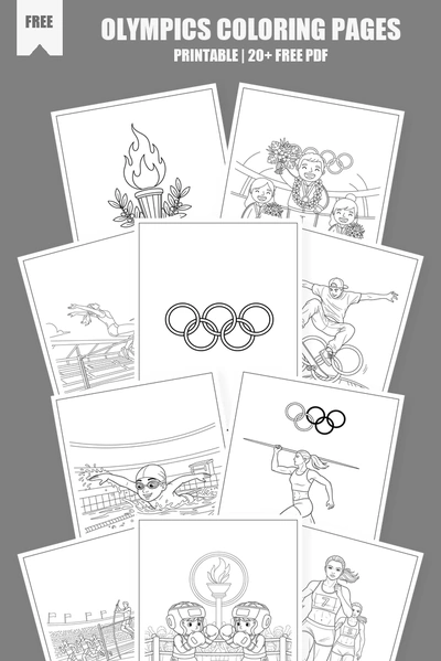 Coloring Pages PDF Pack Cover