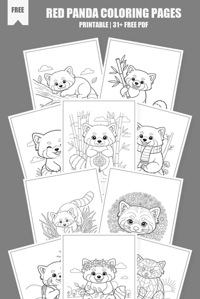 Coloring Pages PDF Pack Cover