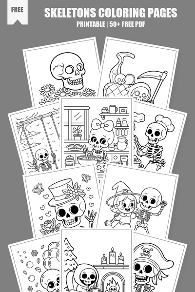 Coloring Pages PDF Pack Cover